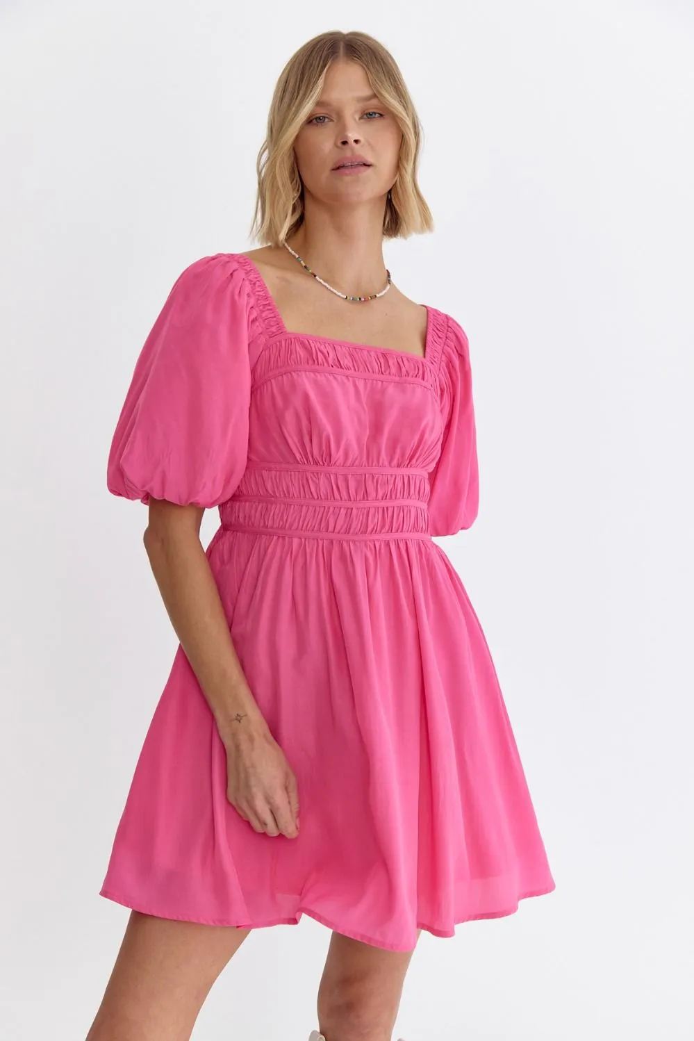 Set You Free Dress Pink