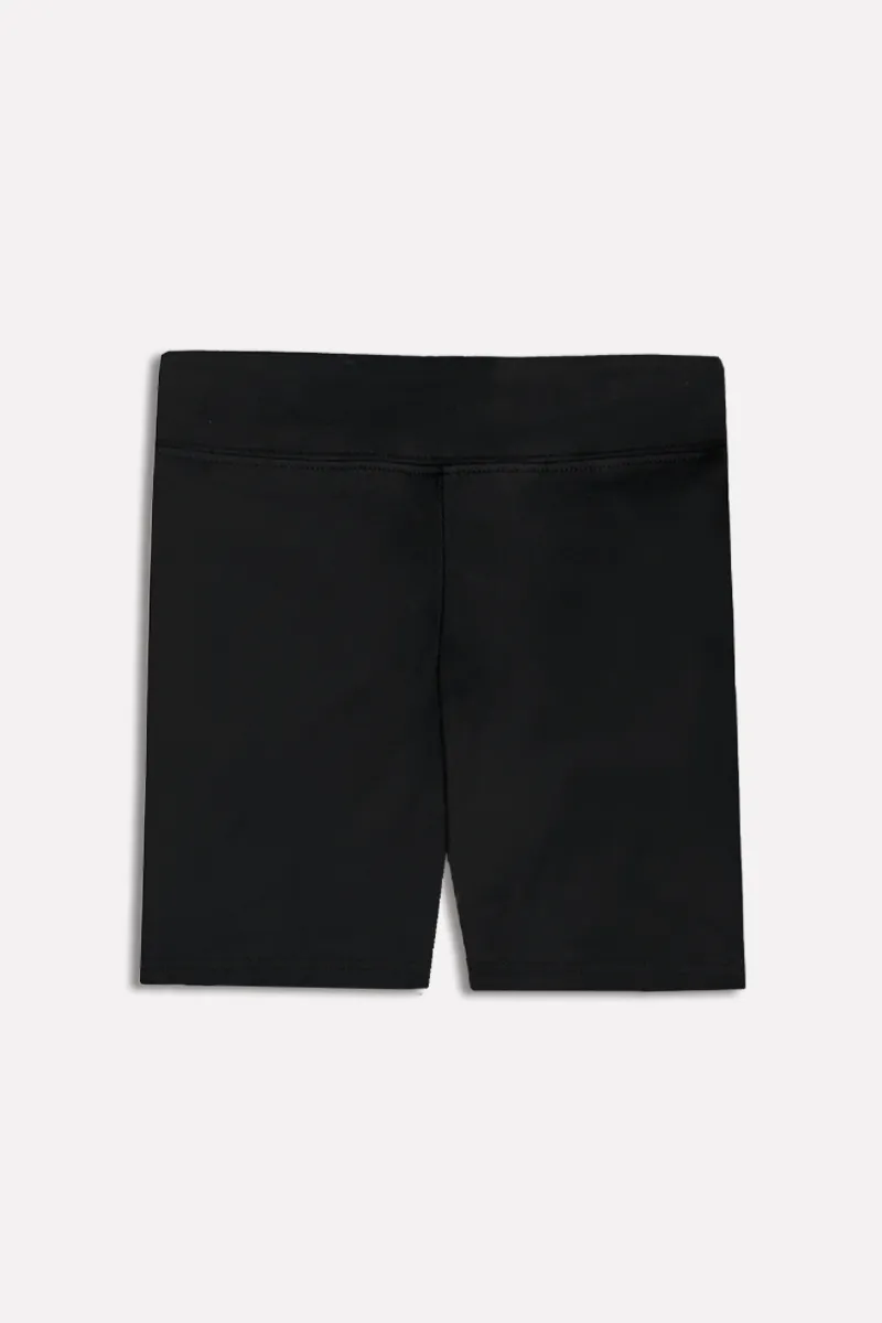 Simply Soft Luxe Biker Short - Black