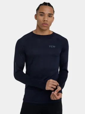 Sonic Long Sleeve Crew Neck Running Top With Thumbholes & Reflective Strips