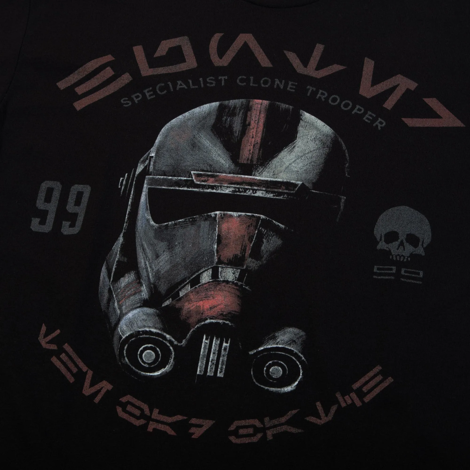 Star Wars Bad Batch Hunter Black Tee