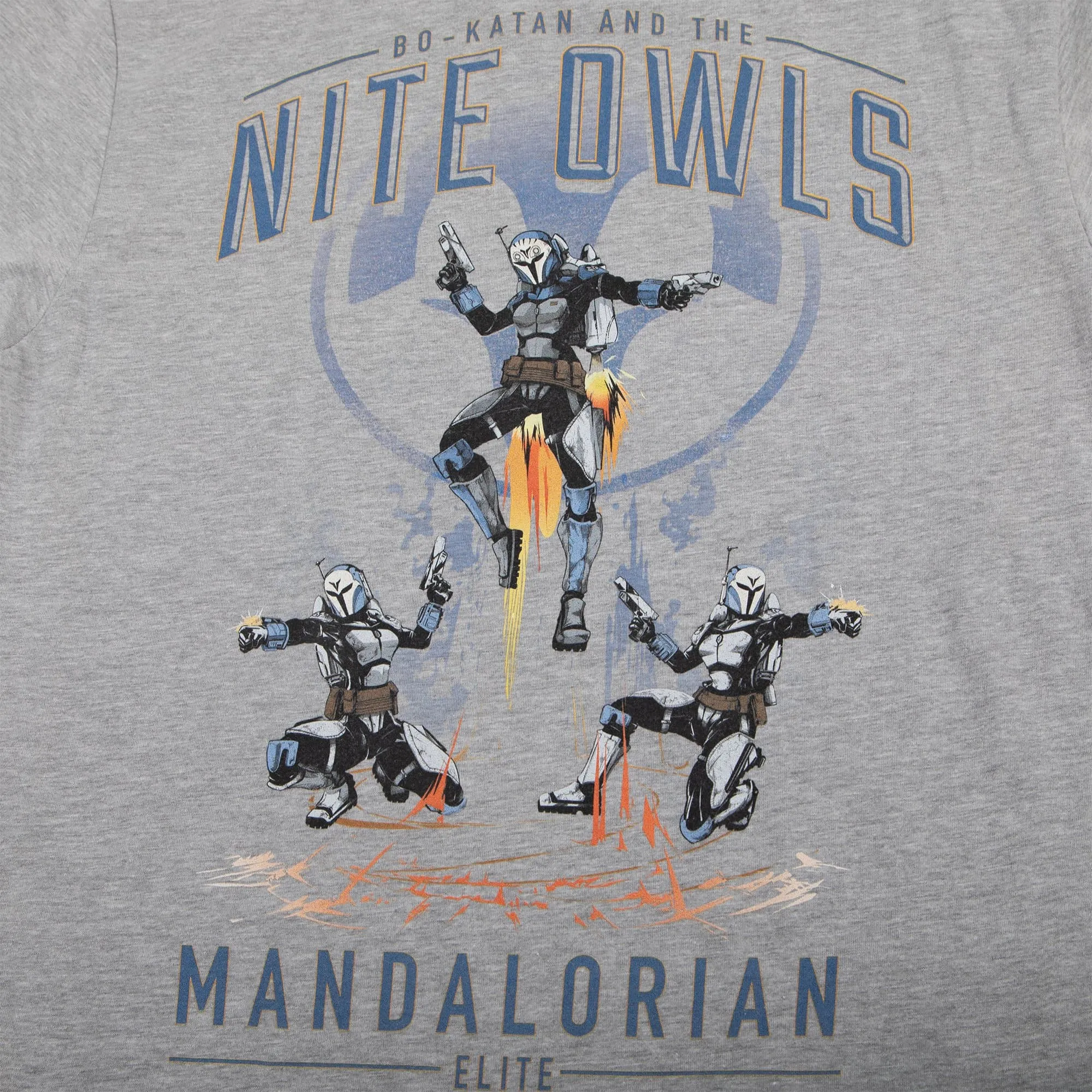 Star Wars Bo-Katan And The Nite Owls Heather Tee