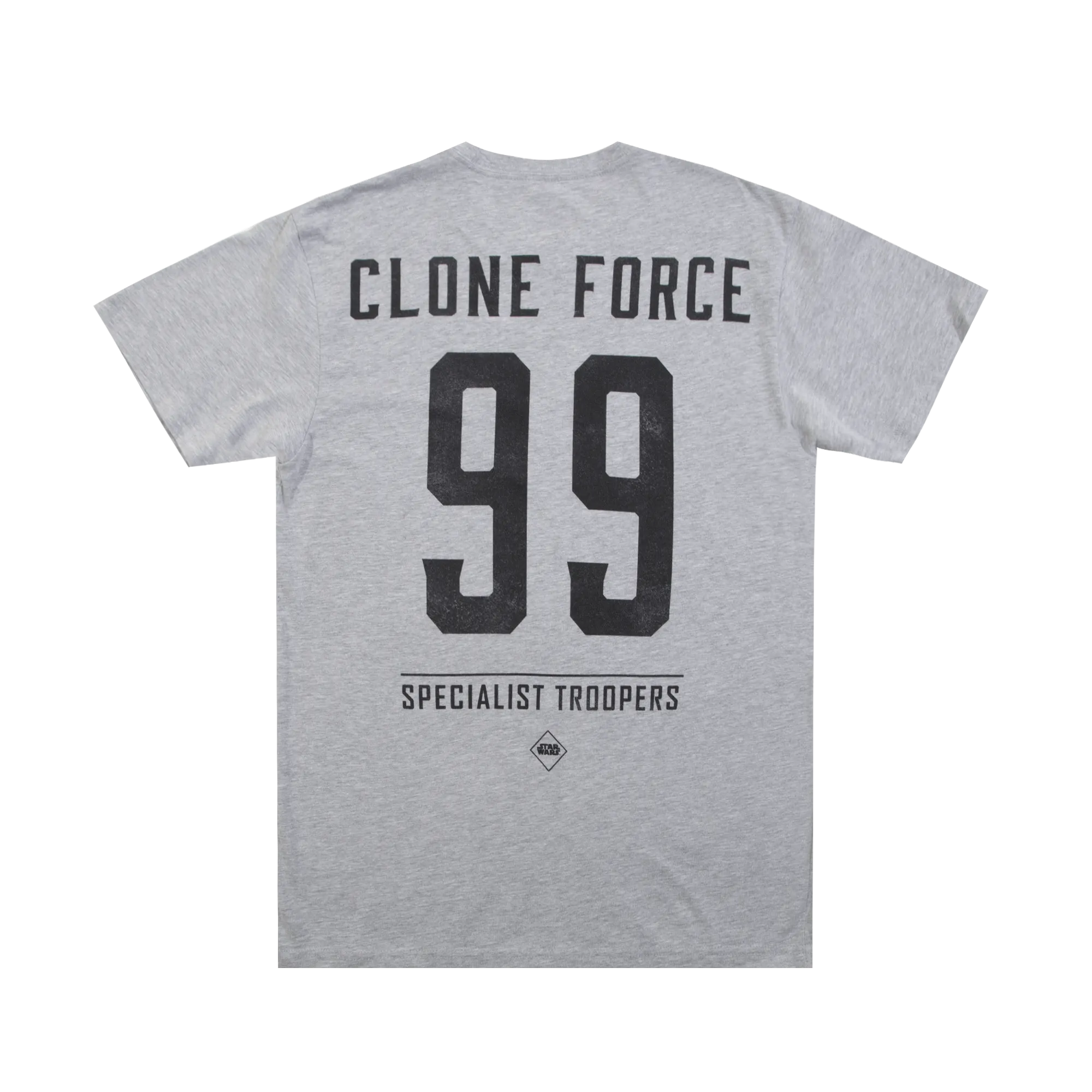 Star Wars Clone Force 99 Athletic Grey Tee