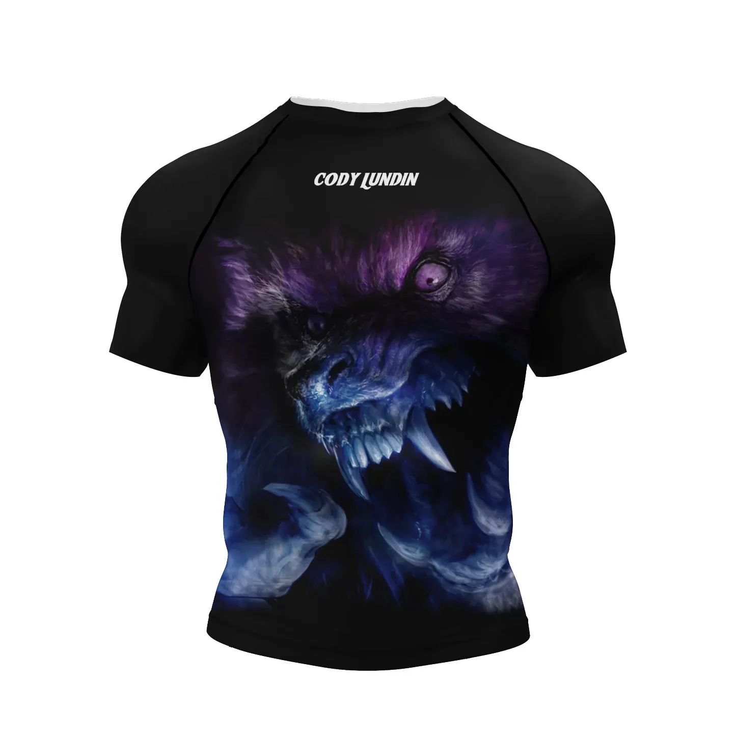 Wolf 'Werewolf' Elite Short Sleeve Compression Rashguard