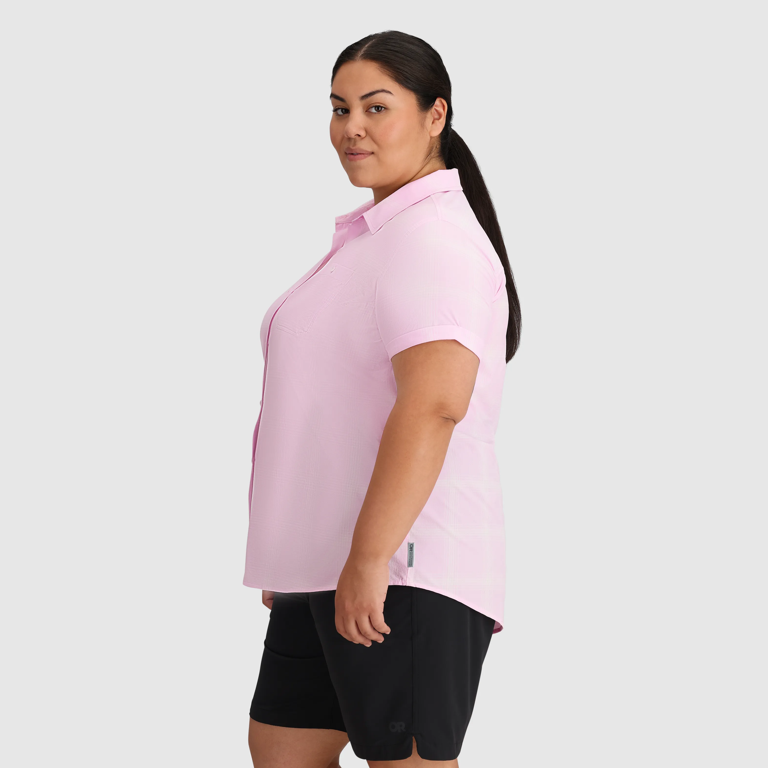 Women's Astroman Short Sleeve Sun Shirt-Plus